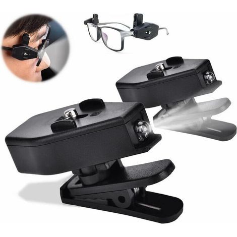 Mini-leseleuchte, Clip-kappe, Aufsteckbares Led-licht Für Schutzbrille, Camping, Lesebrille, Lampe, Wartung Von Angelgeräten (1 E)