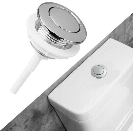 Spülknopf, 38-mm-druckknopf Für Badewanne Und Toilette, Wasserspargerät – Geeignet Für Toilettenspülkästen