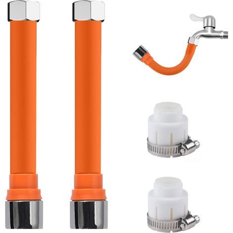 2 Stück Küchenarmatur-verlängerung, Flexible 360° Drehbare Küchenarmatur, Universelle Wasserhahn-verlängerung, Wasserhahn-verlängerung, Wasserhahn-verlängerung, Wasserhahn-verlängerung Für Küche Und B