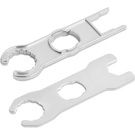 1 Paar Schraubenschlüssel-werkzeugsatz Aus Metall Für Solarstecker, Solarpanel-funktionen, Pv-kabel Und Stecker, Werkzeug Zum Entfernen Von Steckern