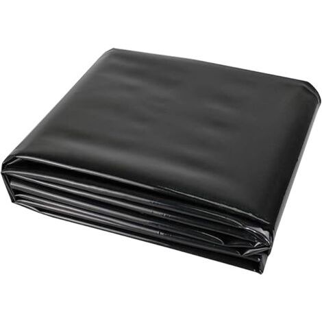 1 Stück Schwarze, Langlebige Hdpe-teichfolie (2 M X 3 M X 0,2 Mm) Für Den Außenbereich, Geeignet Für Schwimmbadmembranen Für Fischteiche, Springbrunnen