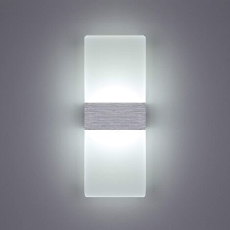 6w Led-wandleuchte Für Den Innenbereich, 6000k Kaltweiß, Acryl-wandleuchte, Modernes Design, Größe: 29 X 11 Cm. Wird Zur Dekoration Von Wohnzimmer, Schlafzimmer, Flur, Treppe, Arbeitszimmer Usw. Verwe
