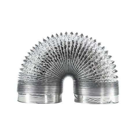 150 Mm Aluminium-lüftungsrohr Für Dunstabzugshaube, Rohrventilator (5 Meter Länge)