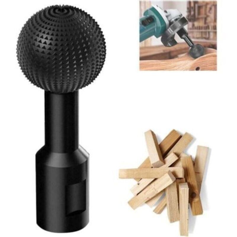 10 Mm Drehbare Kugel Aus Holz, Kugel Für Holz, Skulptur Auf Holz, Skulptur, Kugel Aus Kalk Für Holz Mit Einem Winkel Von 100/115/125