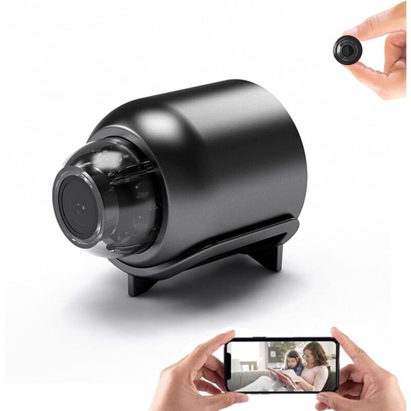 Drahtlose Versteckte Kamera, 1920 X 1080p Mini-wlan-kamera, Für Die Sicherheit Zu Hause (mit 32 Gb Speicher)