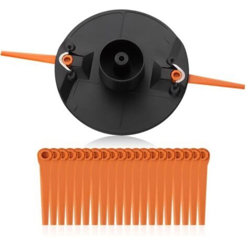 【mise À Niveau】plaque À Double Lame Kompatibel Mit Gardena Artikeln 9822, 14702, Accessoire De Rechange Pour Coupe-bordure, 20 Lames