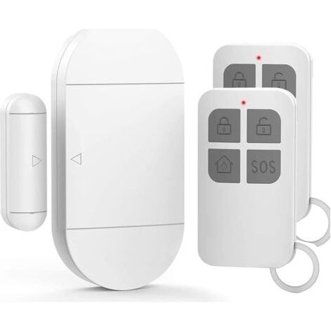 1 Stück Türalarm, Türöffnungsmelder Mit Lauter 130 Db Sirene, Magnetischer Kabelloser Tür- Und Fensteralarm Für Türen, Fenster Und Schränke, Zuhause, Büro