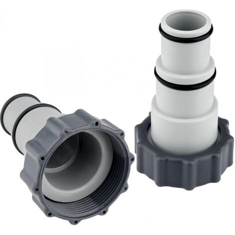 2 Stück Schwimmbadschlauchadapter, Schwimmbadschlauchadapter Mit Gelenk Für Schwimmbadpumpen-gewindeanschluss