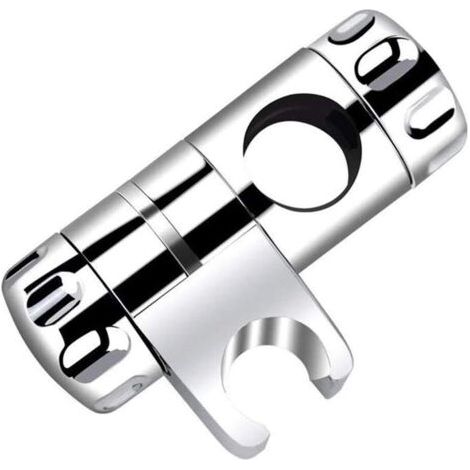 Duschhalterung, Verstellbare Duschhalterung Für Wandstange, Handbrausehalterung, Austauschbare Halterung, Duschknopf, 25 Mm Durchmesser, Verstellbar, Abs-chrom