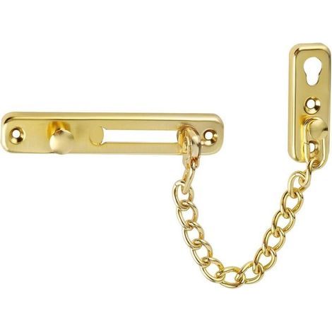 Sicherheits-türkette, Schmaler Türbegrenzer, Feder-diebstahl-türriegel Mit Schrauben Für Die Innentür Zu Hause, Goldener Edelstahl