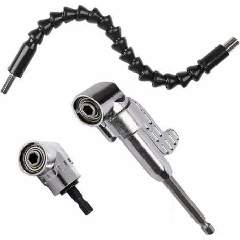 Vorwärts-winkel-drohne (1 Stück Hof + 1 Stück Länge) Und 1 Stück 30 Cm Flexibler Baum-ansichtssatz. 105-grad-magnétique-änderungs-schnellwechsel-sechskant-6-mm-6-mm-1/4-zoll-bohrer Mit Elektrischem Zu