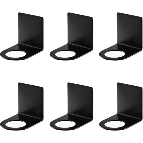 6 Stück Wandhalterung Für Handpumpe, 27 Mm Spenderhalter, Haken, Seifenspender, Wandhalterung, Edelstahl, Shampoo-halter Für Küche, Badezimmer