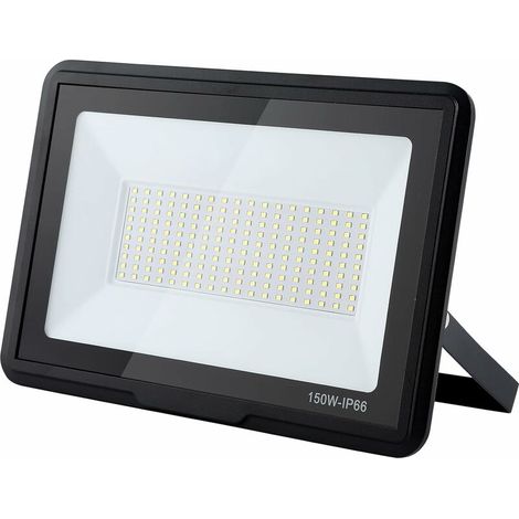 Led-flutlicht Für Den Außenbereich, 150 W, 15.000 Lm, Kaltweiß, 6000 K, Wasserdicht Ip66, Für Garten, Garage, Innenhof, Parkplatz –