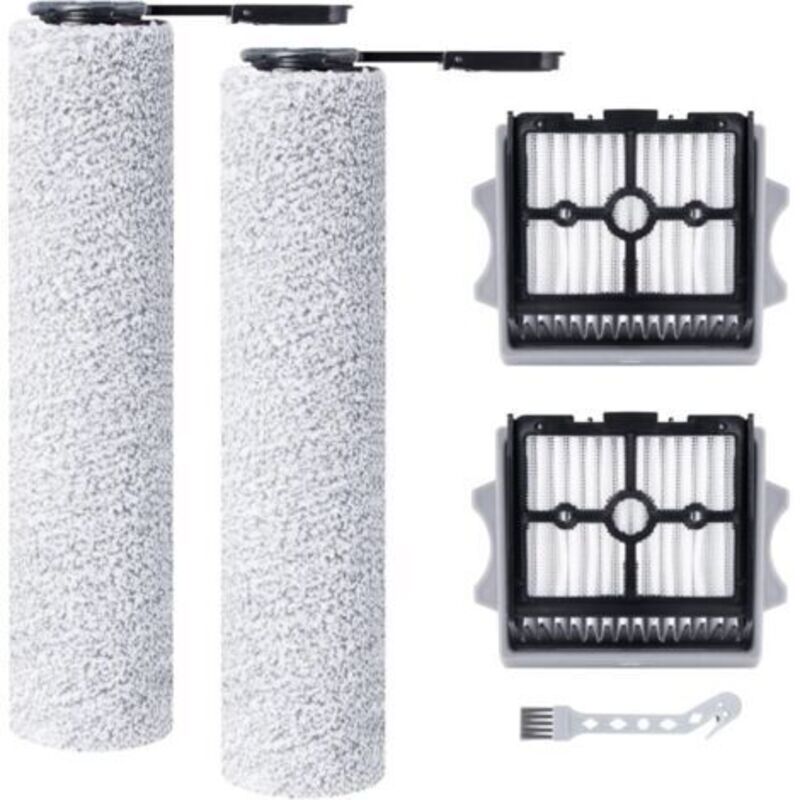 Pr Rouleau De Brosse De Rechange Et Filtre Hepa Pour Tineco Floor One Stretch S6/switch S6 Stretch/switch S7 Stretch/s7 Stretch Steam/i6 Stretch/i5 Stretch Aspirateur Eau And Poussière Laveur De Sols