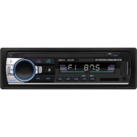 Autoradio Bluetooth Fm Stereo 4x60w Mp3-player Usb Sd Aux Mit Fernbedienung