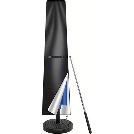 Wasserdichte Abdeckung Für 2–3 M Sonnenschirme, Winddicht, Uv-beständig, 420d Oxford-gewebe, Mit Stange (190 X 30/50 Cm) – Schwarz