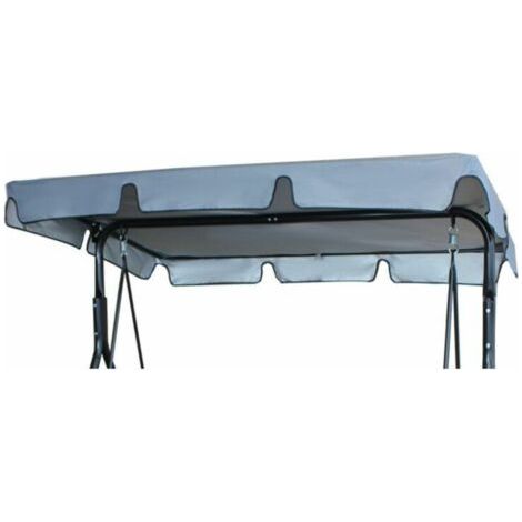 Housse De Rechange Pour Auvent Universal À 3 Vantaux (auvent Seul) 164 X 114 X 15 Cm Grau