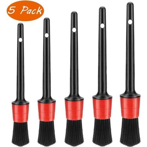 Auto-reinigungsbürste, 5-teiliges Auto-detailing-bürsten-set, Für Die Fahrzeug-innenreinigung