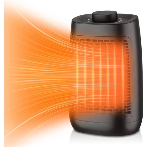 1200-w-keramik-heizlüfter, Leise Und Energiesparend, Mit 3 Heizmodi. Die Elektrische Heizung Verwendet Flammhemmendes Abs-material.