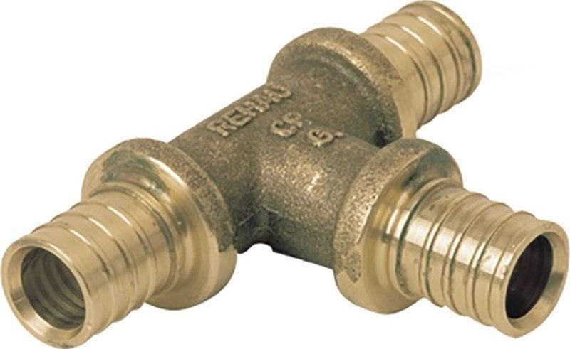 Rehau Gleich-t-stück Messing Dn 50 105 Mm Sanitärheizung