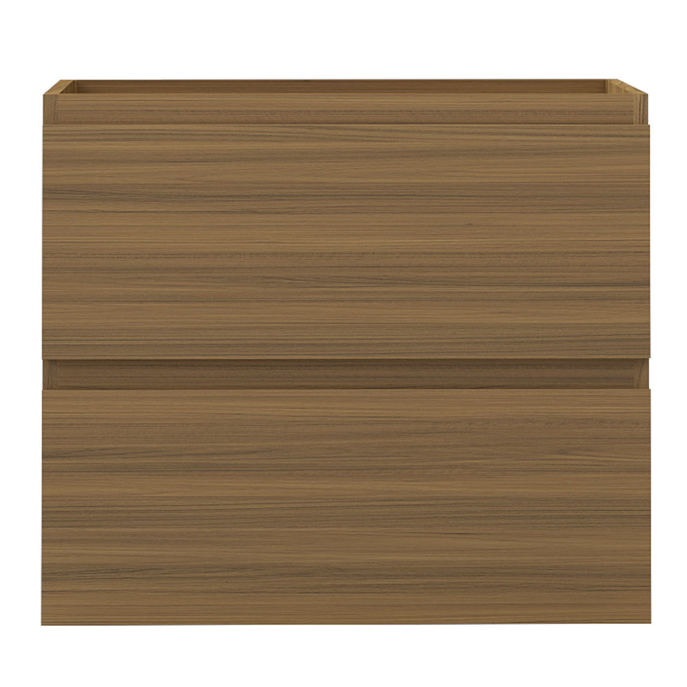 Badmöbel Unterschrank Badschrank Waschbeckenunterschrank 50cm Matt-nussbaum Typ1