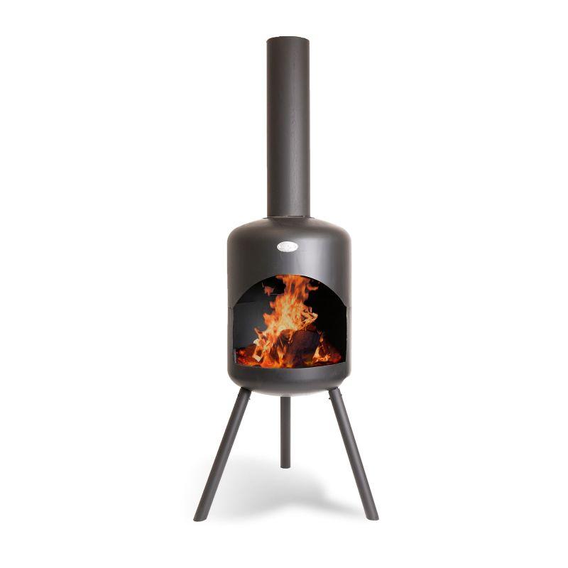 Ambiance Bonselo Außenkamin Schwarz 39 Cm