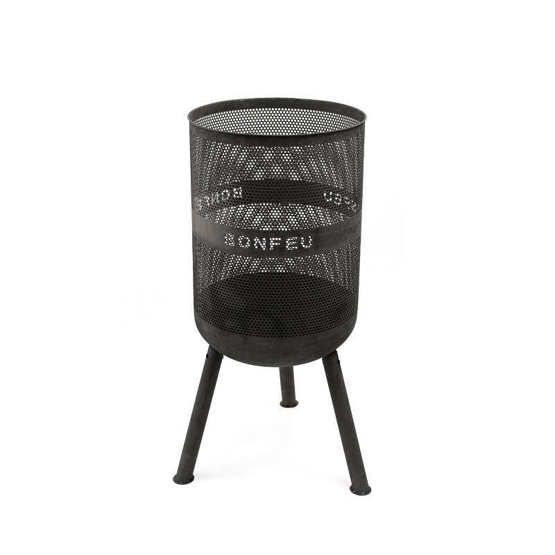 Ambiance Bonves 45 Feuerstelle Schwarz 45x45 Cm Elegantes Design