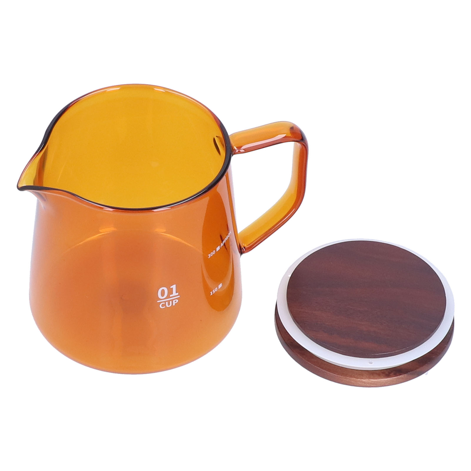Teetasse Aus Borosilikatglas, 300 Ml (11,9 Oz), Hitzebeständig, Haushalts-kaffeebecher, Wasserbehälter Mit Deckel, Braun