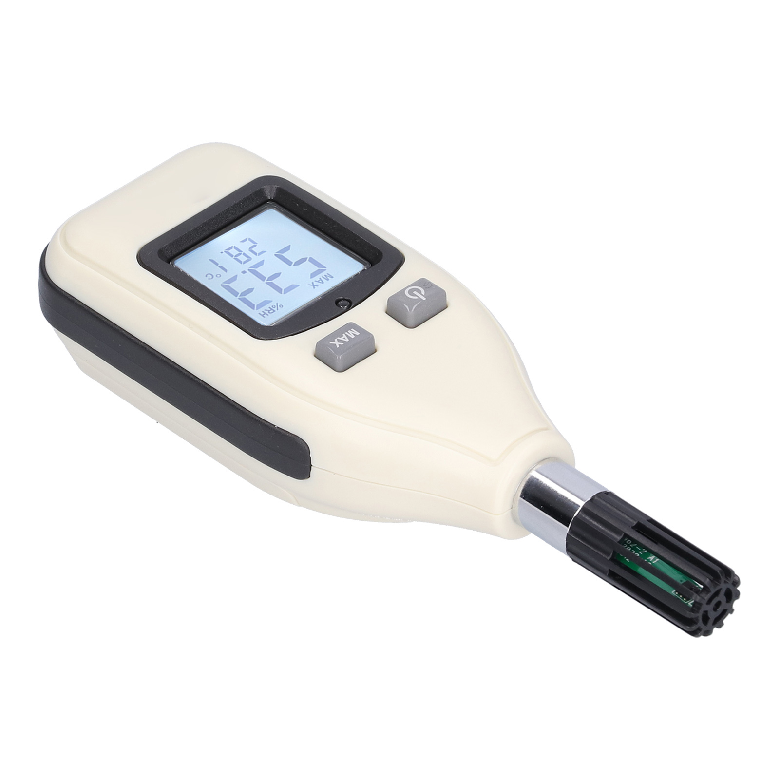 Digitales Thermometer-hygrometer Mit Hoher Genauigkeit, Temperatur- Und Feuchtigkeitsmesser Mit Hintergrundbeleuchtetem Lcd-display