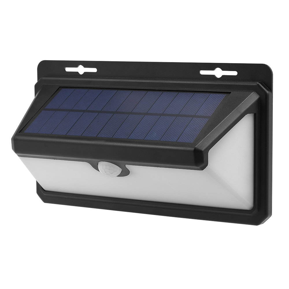 Solarbetriebene Wandleuchten Mit Bewegungsmelder, 97 Leds, Wasserdicht, Solarbetrieben, Energiesparend, Für Garten, Zaun, Terrasse Und Einfahrt