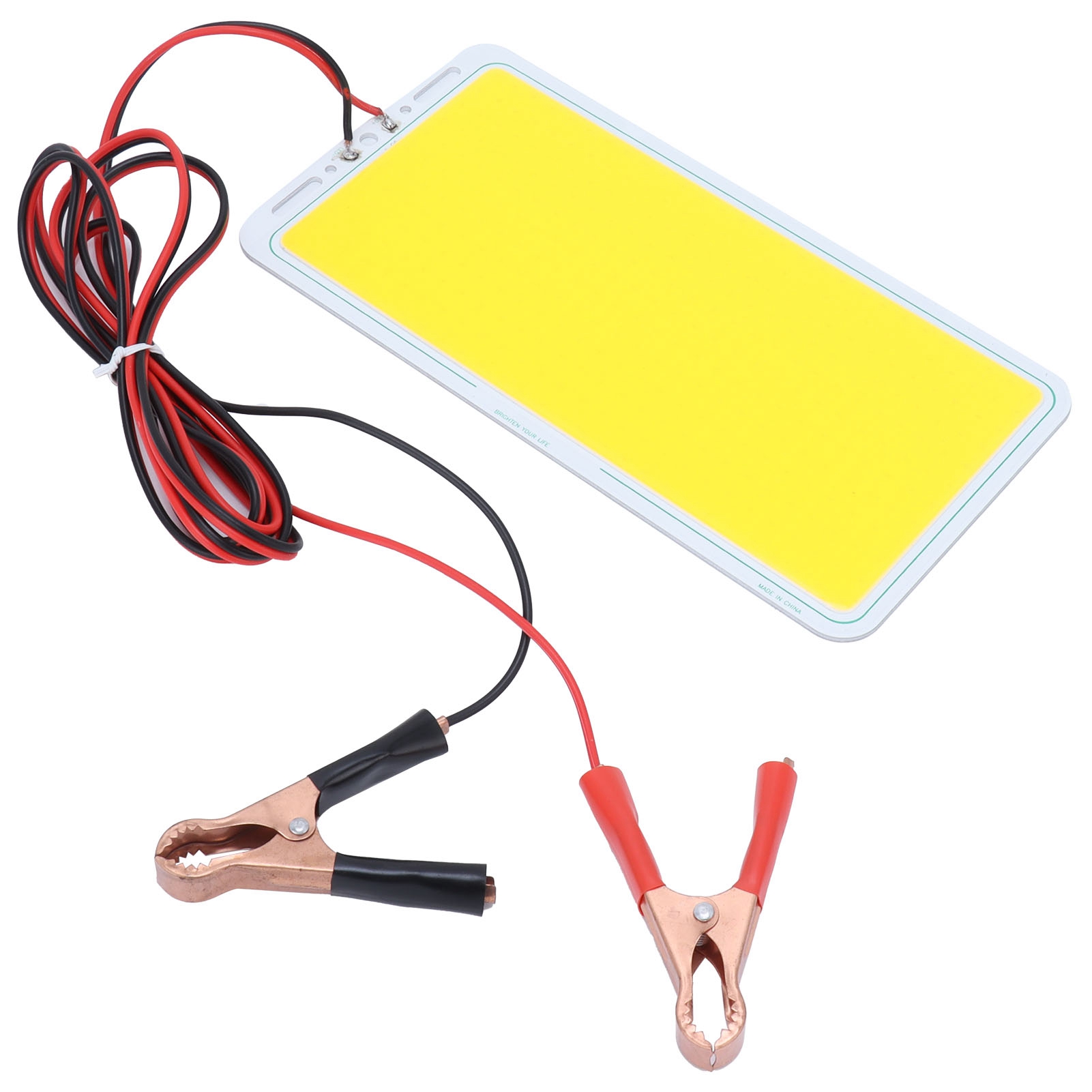 Cob-led-panel-leuchte Mit Klemme, 12 V/70 W, Integrierte Lichtquelle, Warmweiß, Für Campingzelte