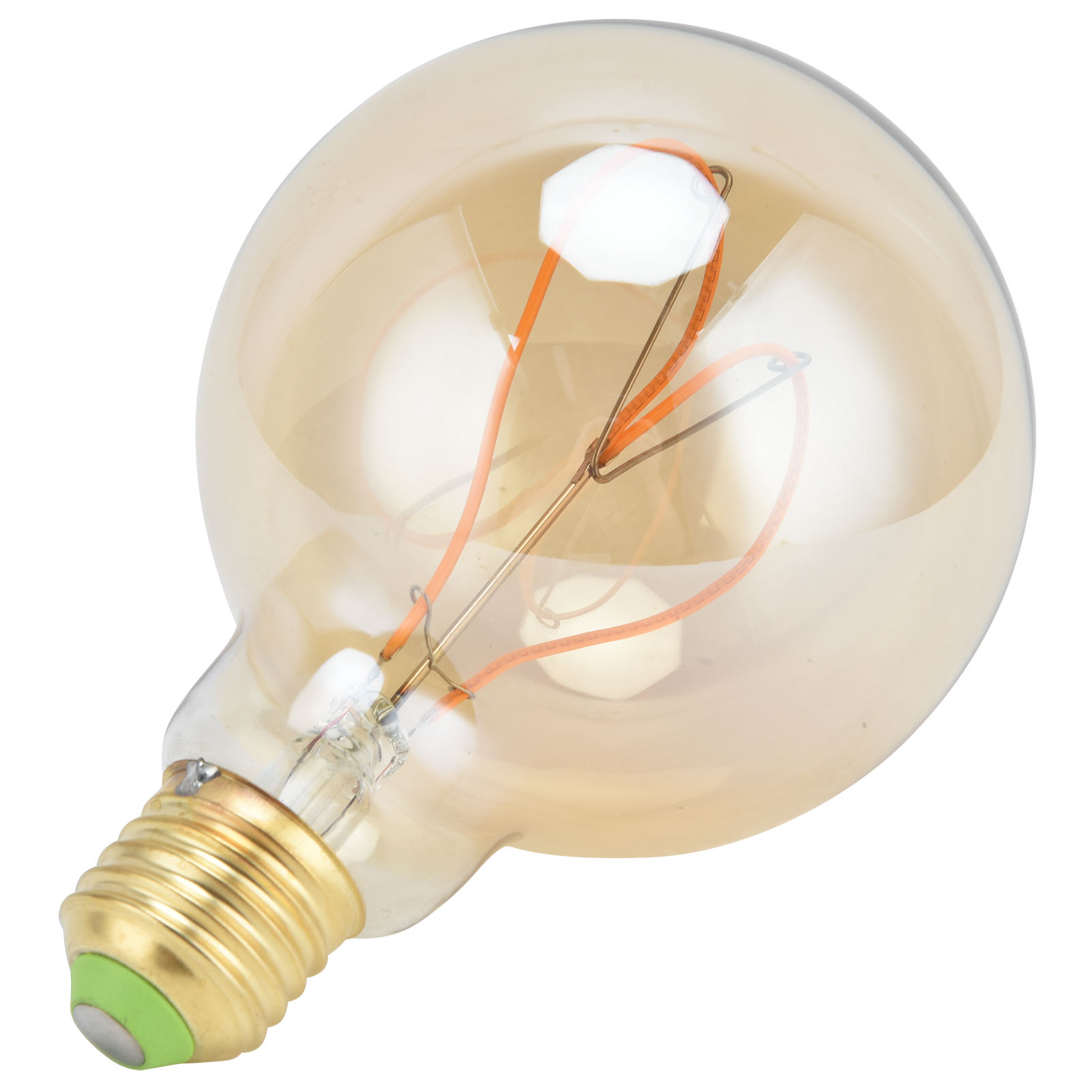 G95 Herzförmige Led-retro-glühbirne E27, Dimmbar, Vintage-stil, 110 V, 4 W, Warmes Licht Für Schlafzimmer