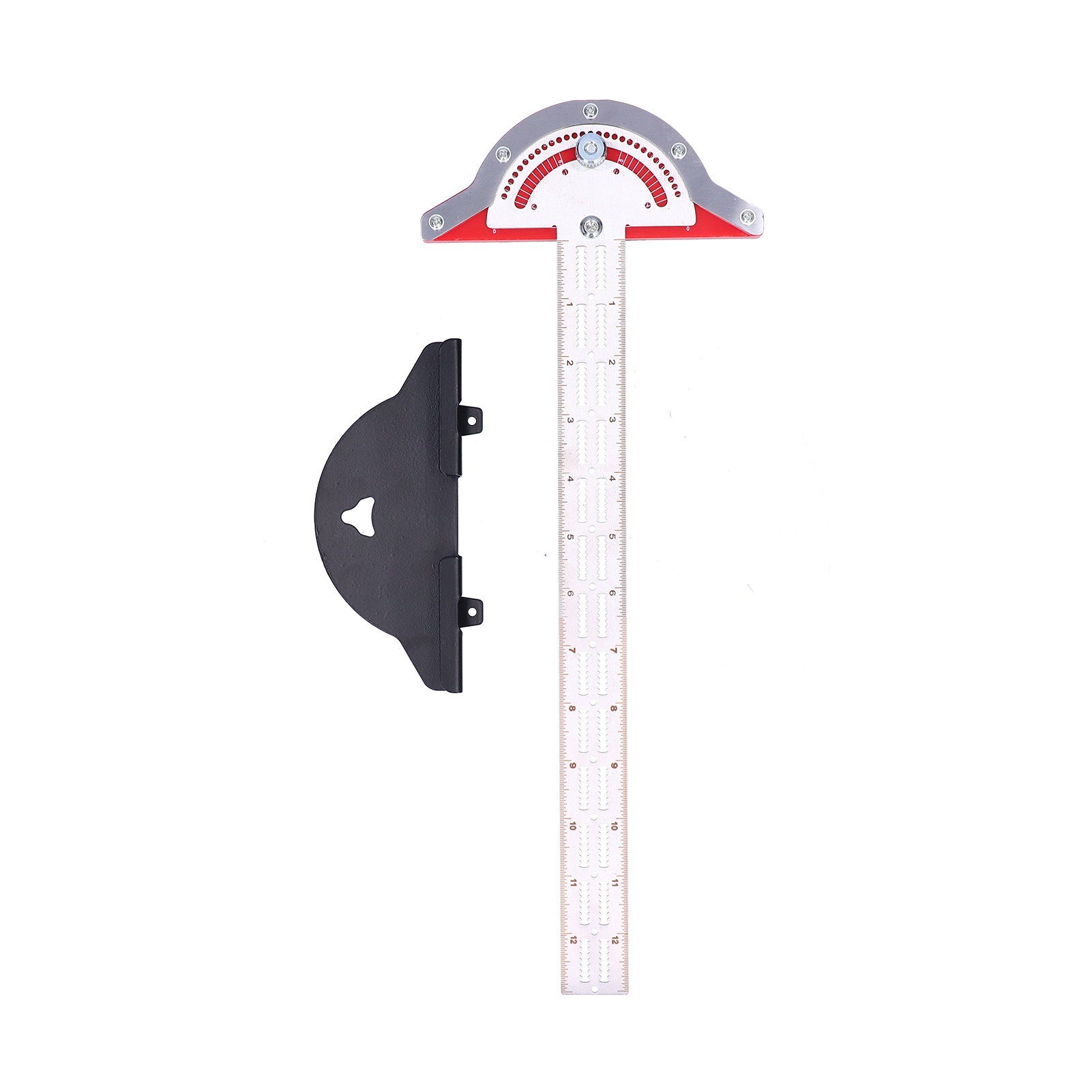 Tischler-winkelmesser, Tragbar, Aus Edelstahl, 38,1 Cm / 15 Zoll
