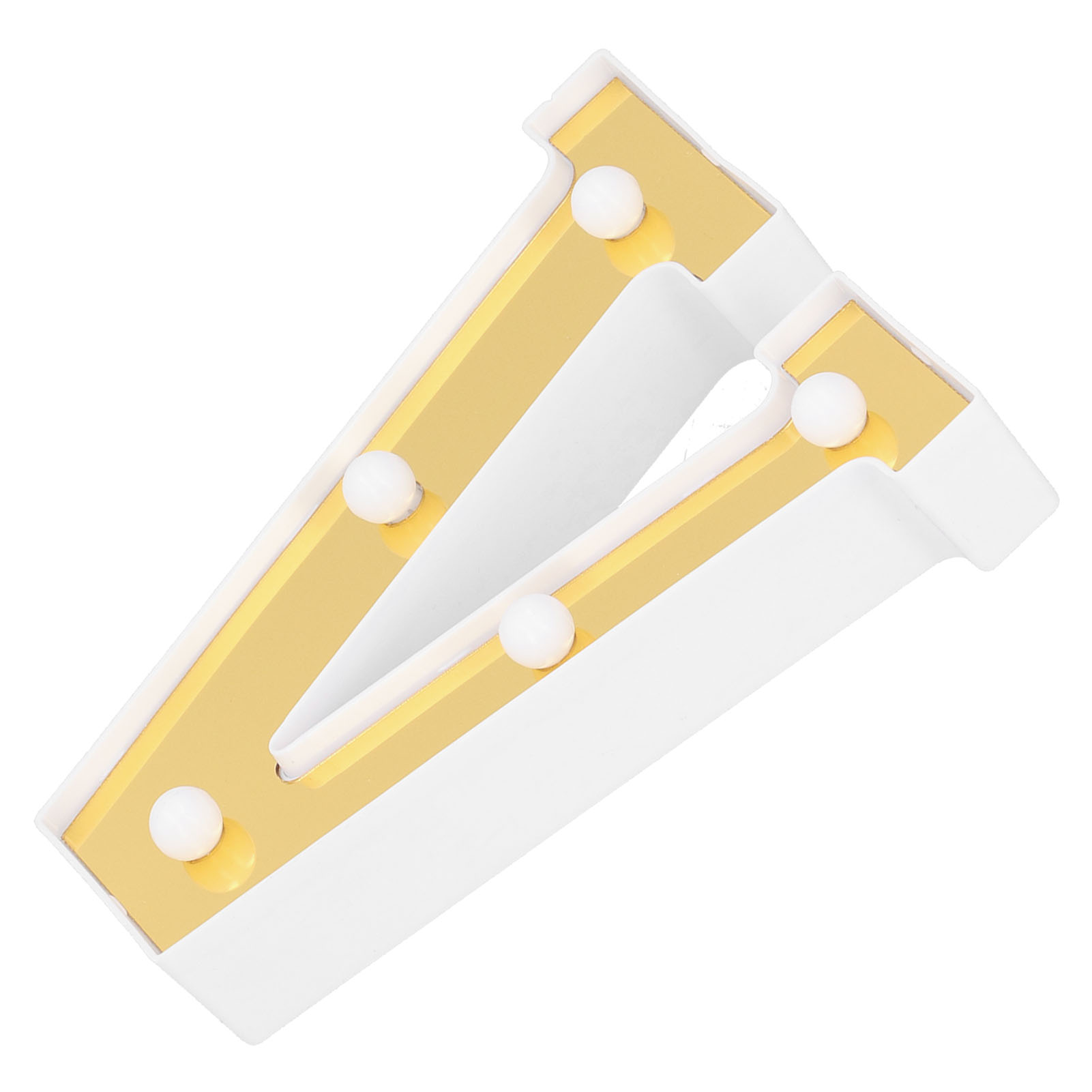 Goldene Led-buchstabenlampe In V-form, Warmweiß, Ideal Für Heiratsanträge, Feste Und Partys.