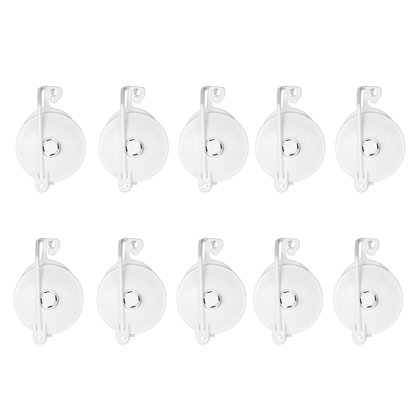 10er-set Pflanzen-jojos Mit Stopper, Einziehbar, Mit 1,5 M Langem, Transparentem Seil
