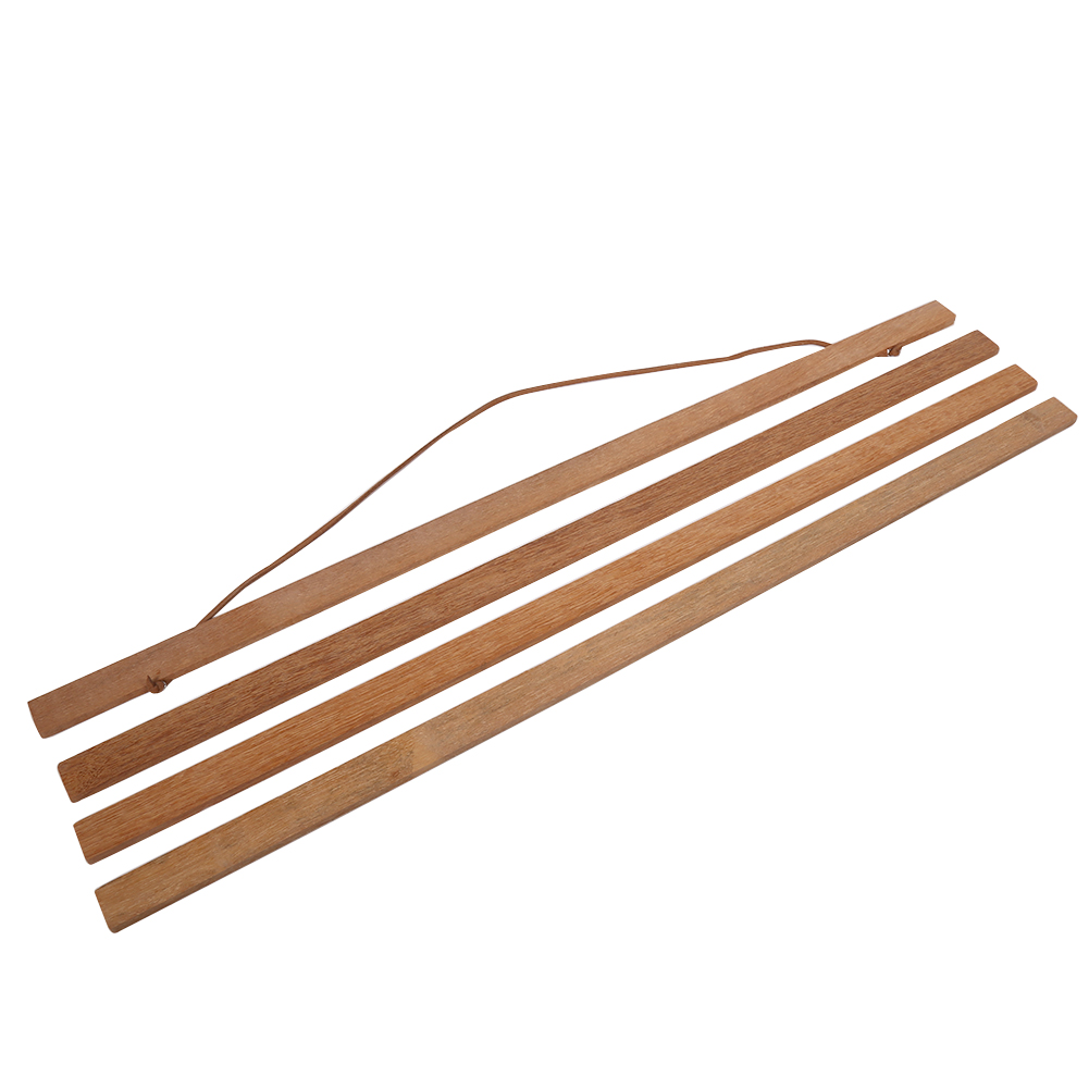 Moderner Magnetischer Bilderrahmen Aus Teakholz, 50 Cm, Zum Selbermachen Von Postern, Bildrollen Und Kunstdrucken