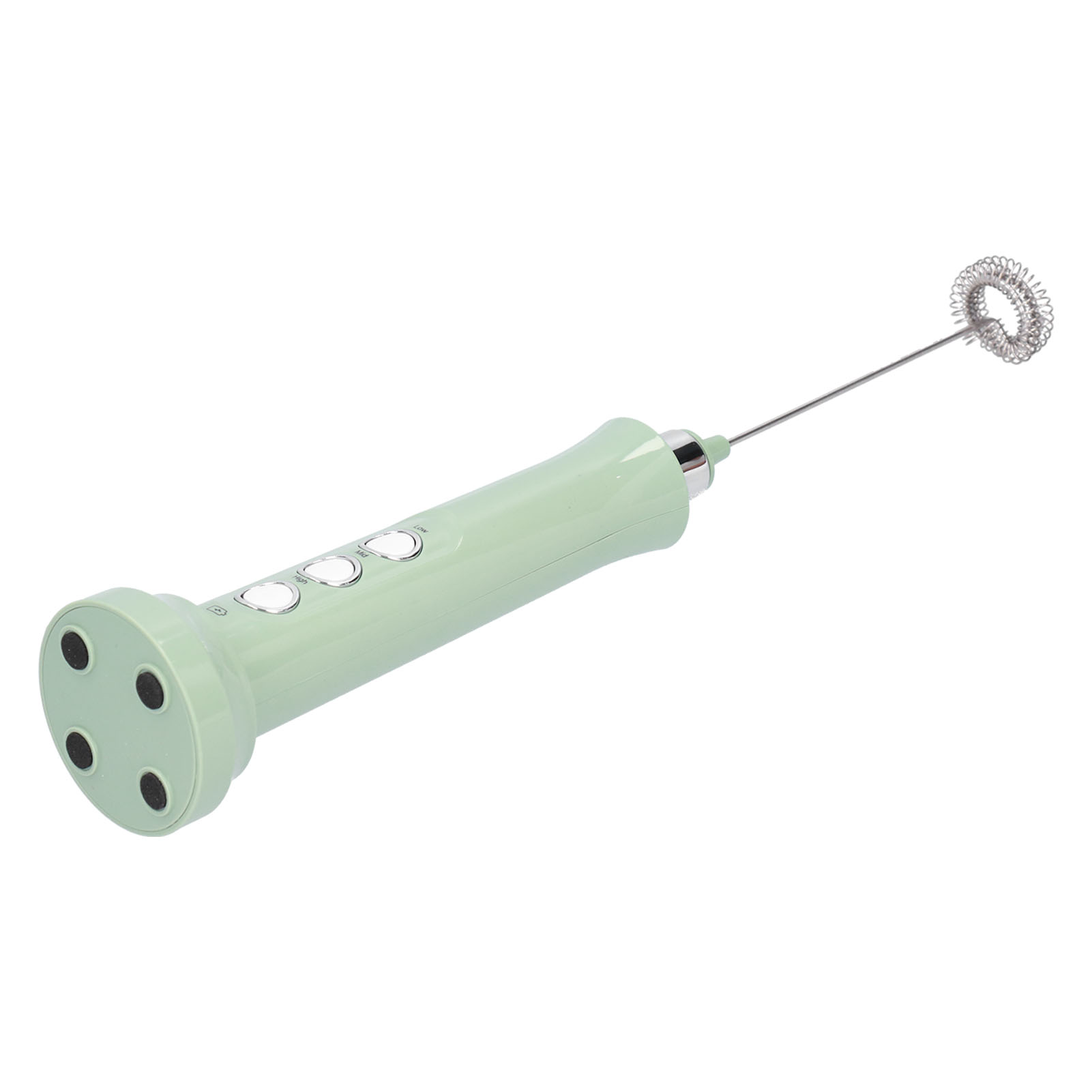 Elektrischer Mixer Mit Drei Geschwindigkeitsstufen, Usb-ladefunktion, 1200-mah-akku, Handmilchaufschäumer Mit 3 Rühraufsätzen Für Die Heimische Küche