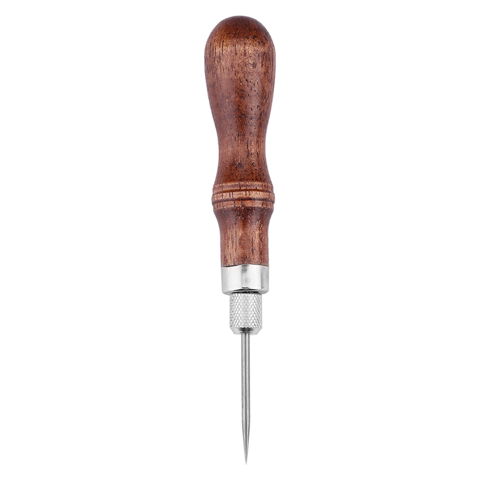 4-in-1-lederstanze Mit Holzgriff – Nähahle Für Diy-lederarbeiten