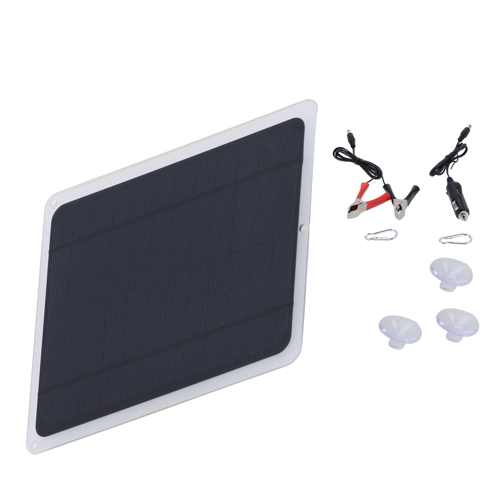6w 12v Solarpanel-ladegerätplatine Zum Laden Von Auto, Wohnmobil, Boot Und Mobiltelefon