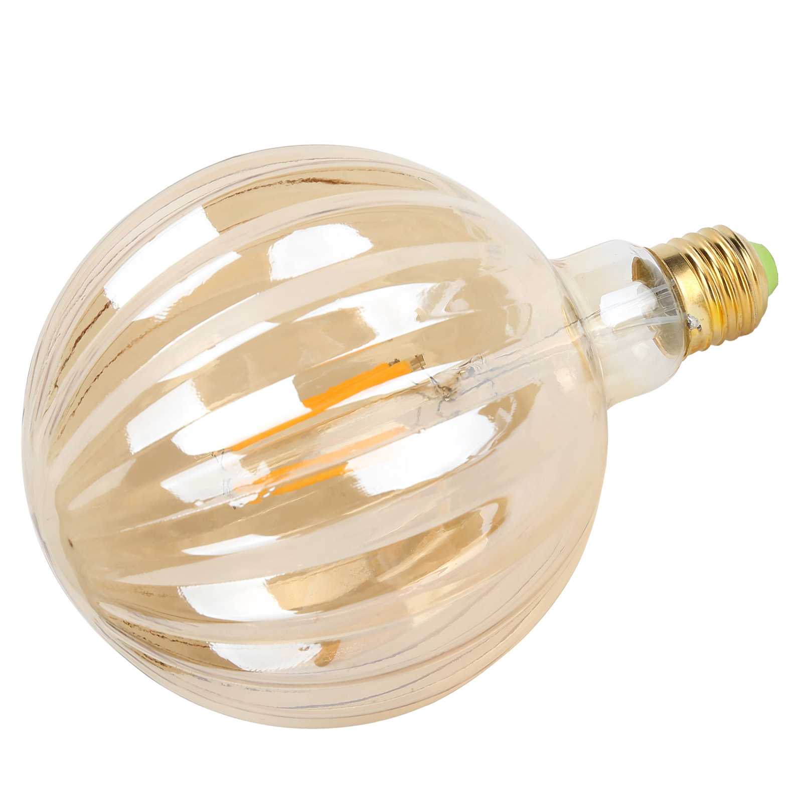 4w G125 Antike Glühbirne E27 Wassermelonenförmige Led-filamentlampe Heimdekoration 220v Warmlicht (gold)