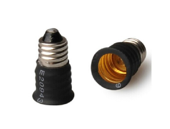 E12 Auf E14 Lampenfassungadapter, Hitzebeständig, Led-lampensockeladapter Für Zuhause Und Büro (weiß)