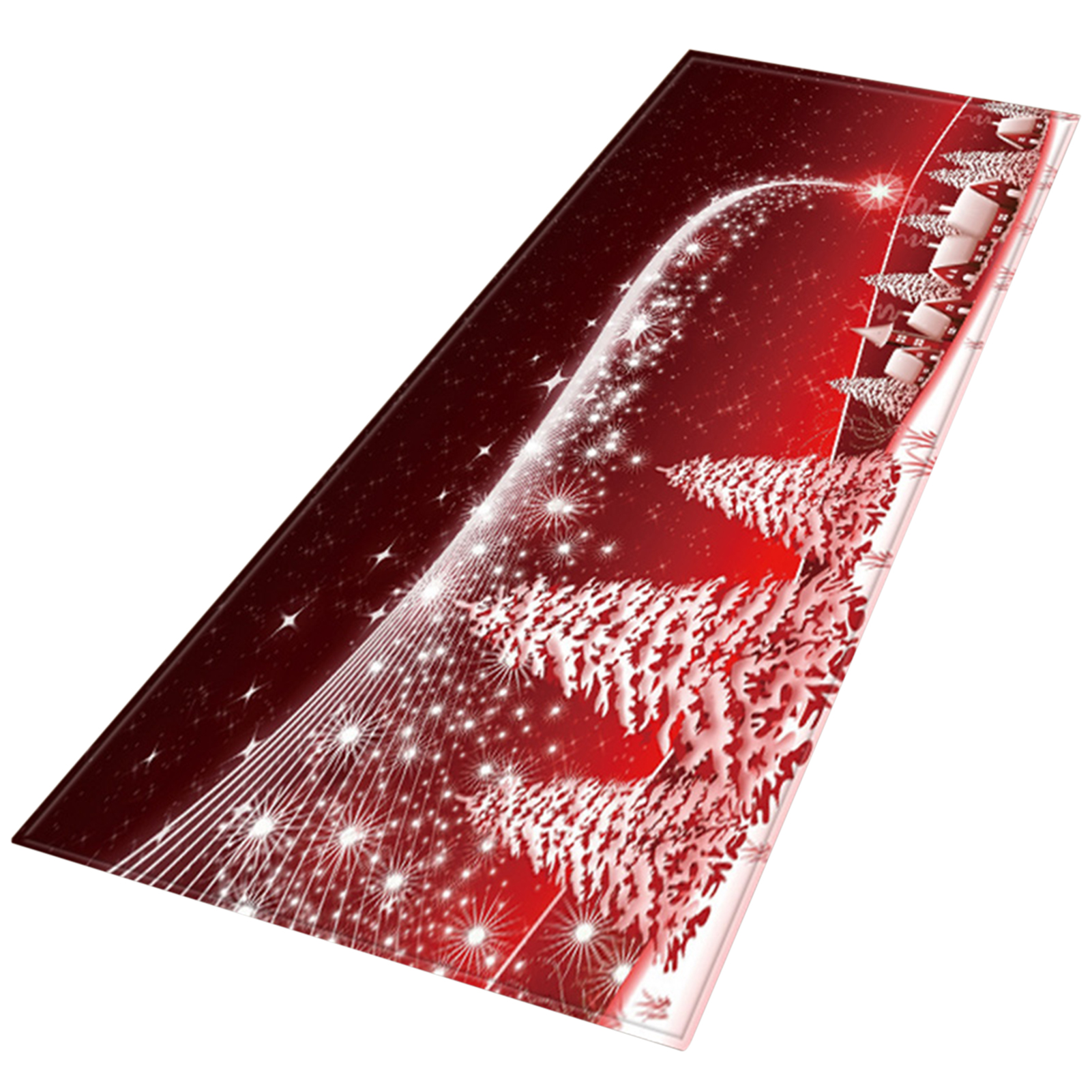 Weihnachtlicher, Rutschfester Teppich Für Wohnzimmer, Küche, Schlafzimmer, Tür, Sofa Und Badezimmer