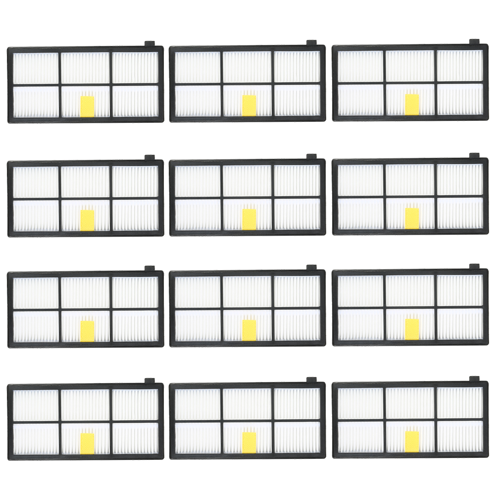 12-teiliges Hepa-filter-ersatzset Für Irobot Roomba 800 & 900 Serie 805 860 861 864 866 870 880 890 891 894 960 961 964 966 980 Staubsauger