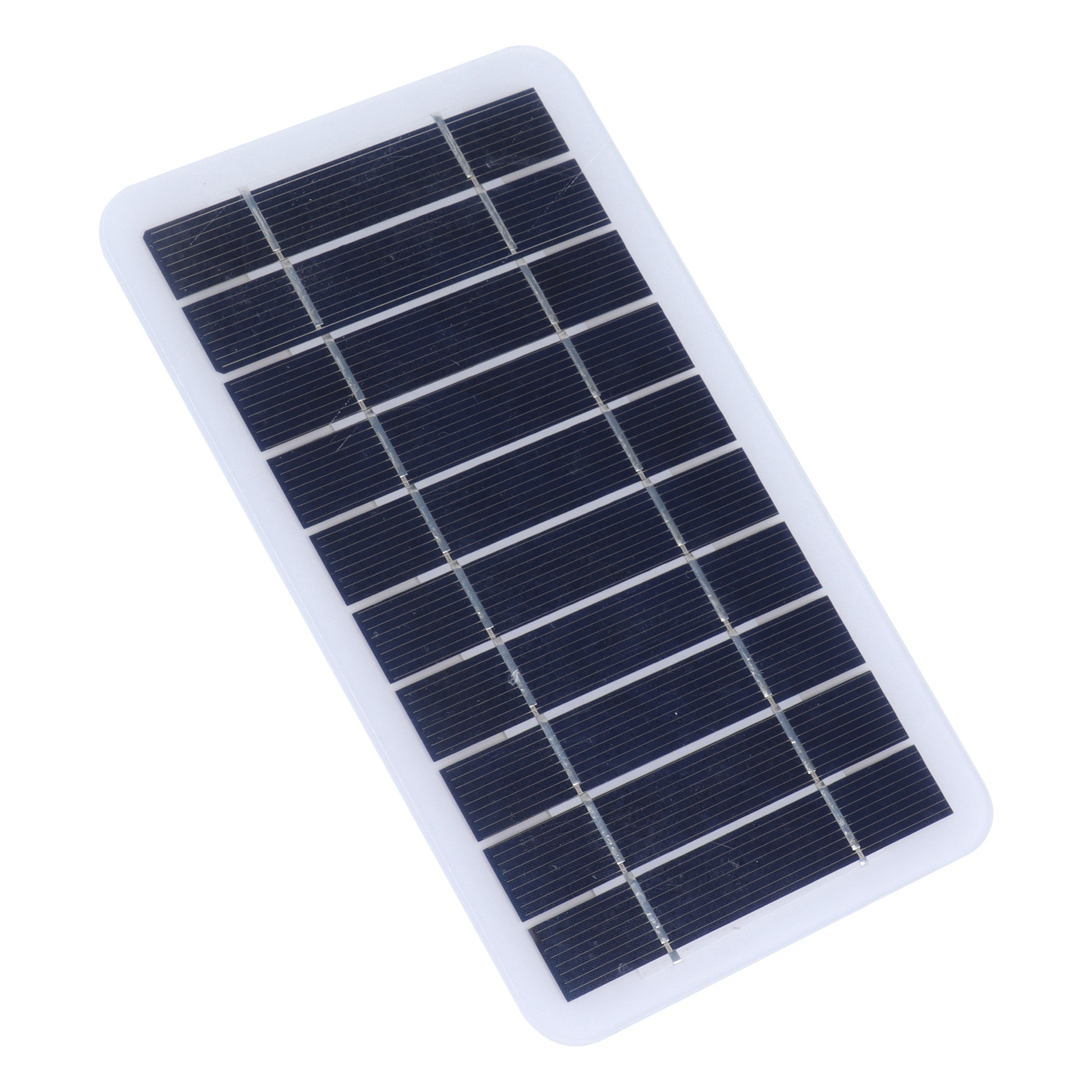 2w 5v Polykristallines Silizium-solarpanel, Solar-akkuladegerät Für Den Außenbereich, Mobile Stromversorgung Zum Laden Von Mobiltelefonen