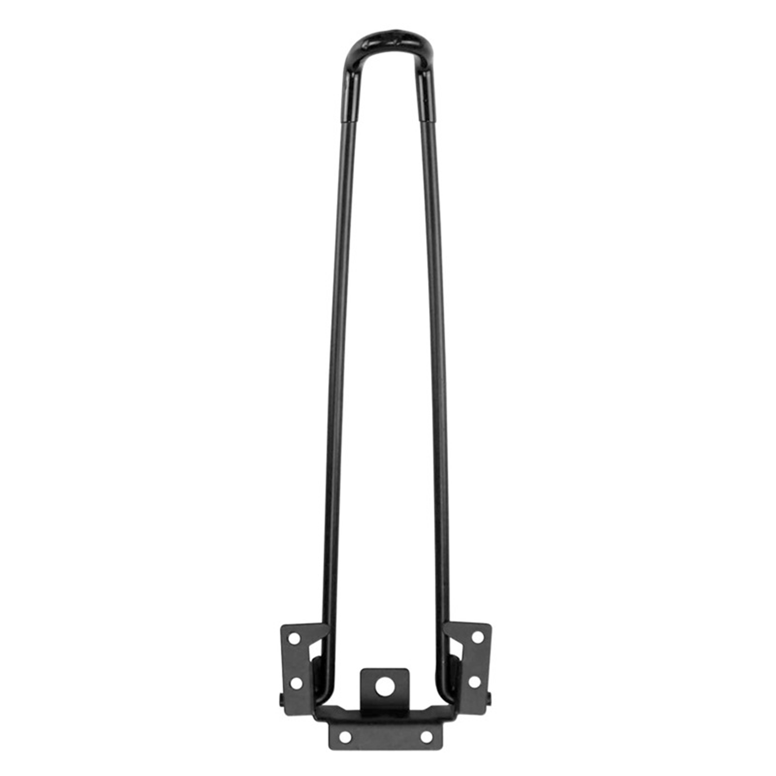 4er-set Klappbare Tischbeine Aus Metall, Möbelbeine Aus Eisen, Haushaltsaccessoires, Schwarz, 510 Mm
