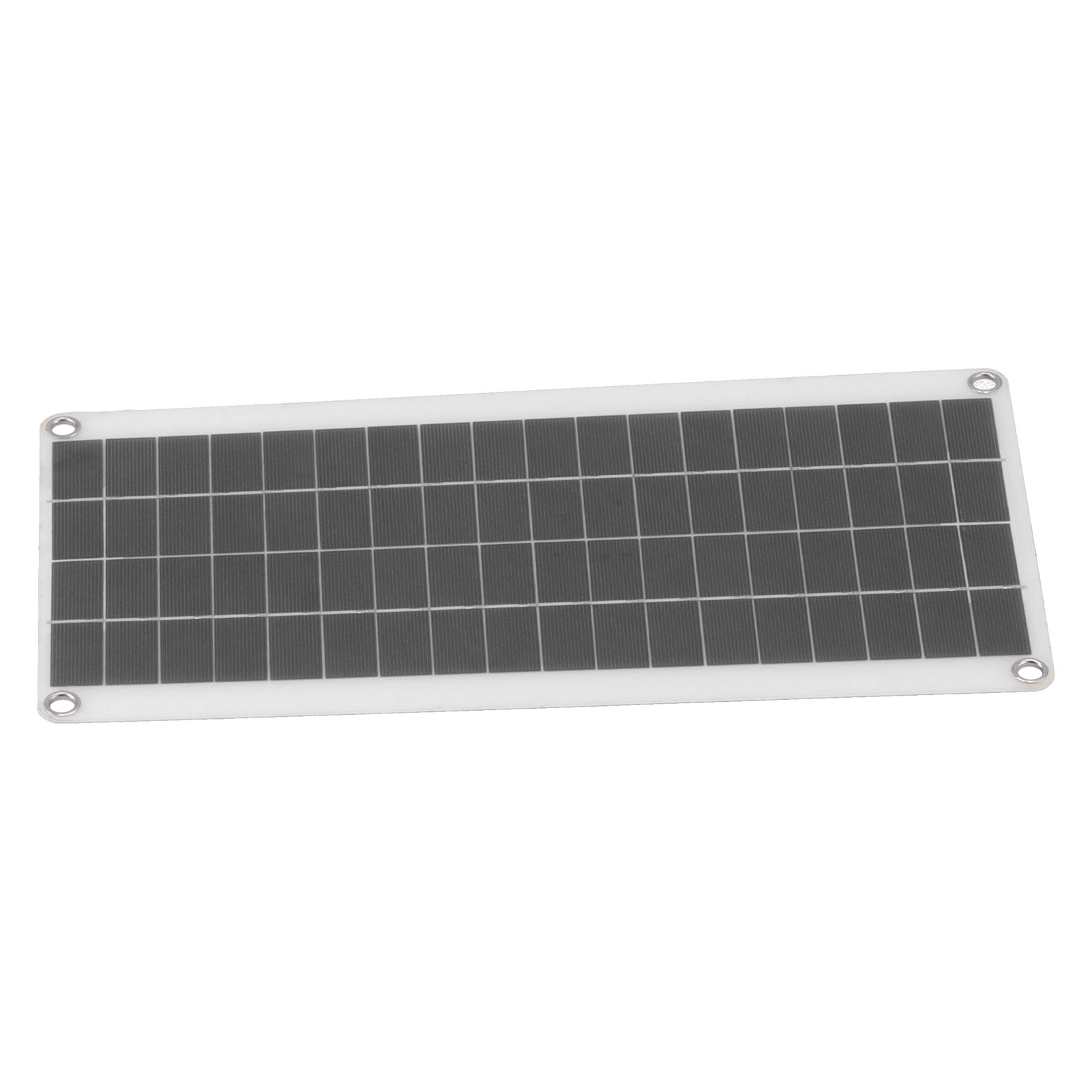 20w Polykristallines Solarpanel Mit Zwei Usb-anschlüssen Als Akkuladegerät Für Notbeleuchtung Und Mobiltelefone