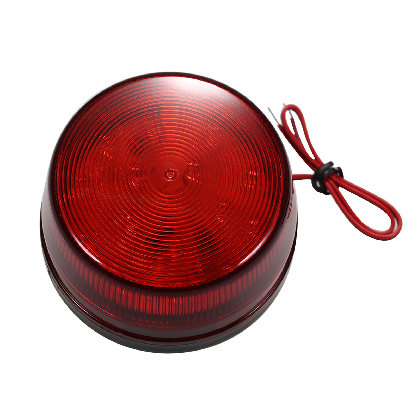 Kabelgebundene Alarmblitzleuchte Mit Warnlicht, Blinkend, Wasserdicht, 12 V, 120 Ma, Für Sichere Alarmanlagen, Rot