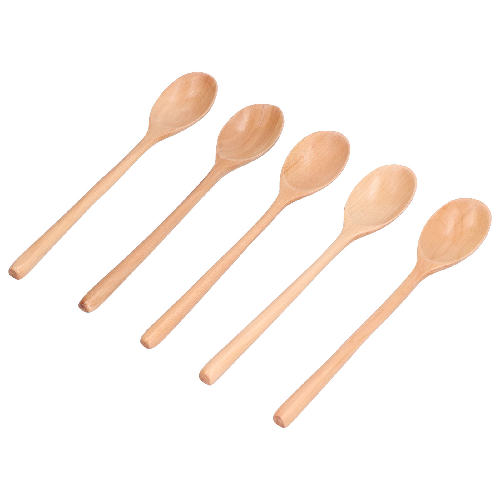 5er-pack Reislöffel Mit Langem Griff, Honiglöffel, Küchenutensil Für Antihaftpfannen