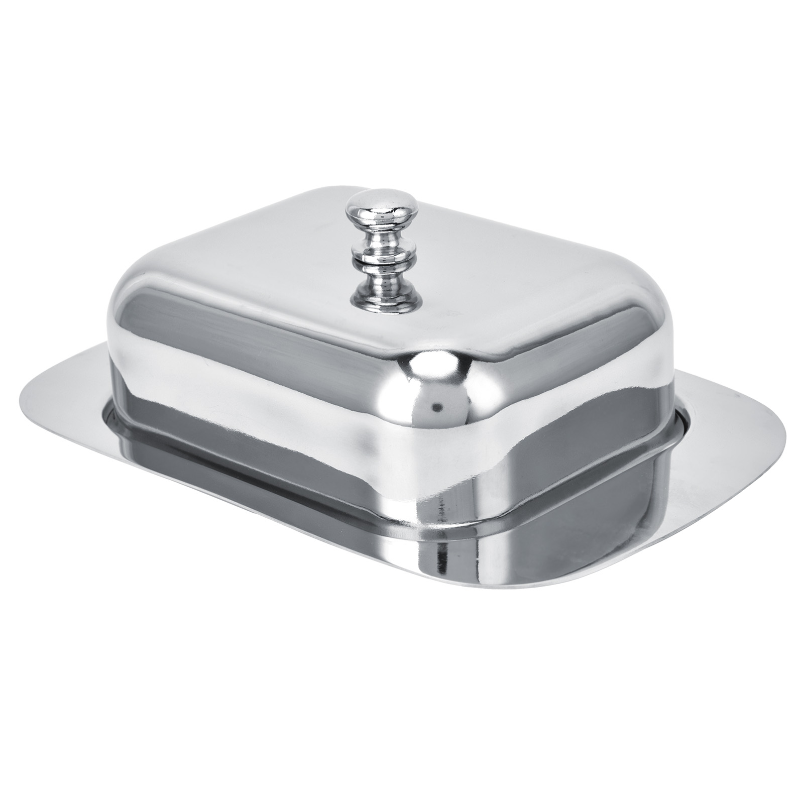 Elegante Butterdose Mit Deckel, Käsedose Aus Edelstahl Für Brot, Gebäck, Haushalt, Restaurant