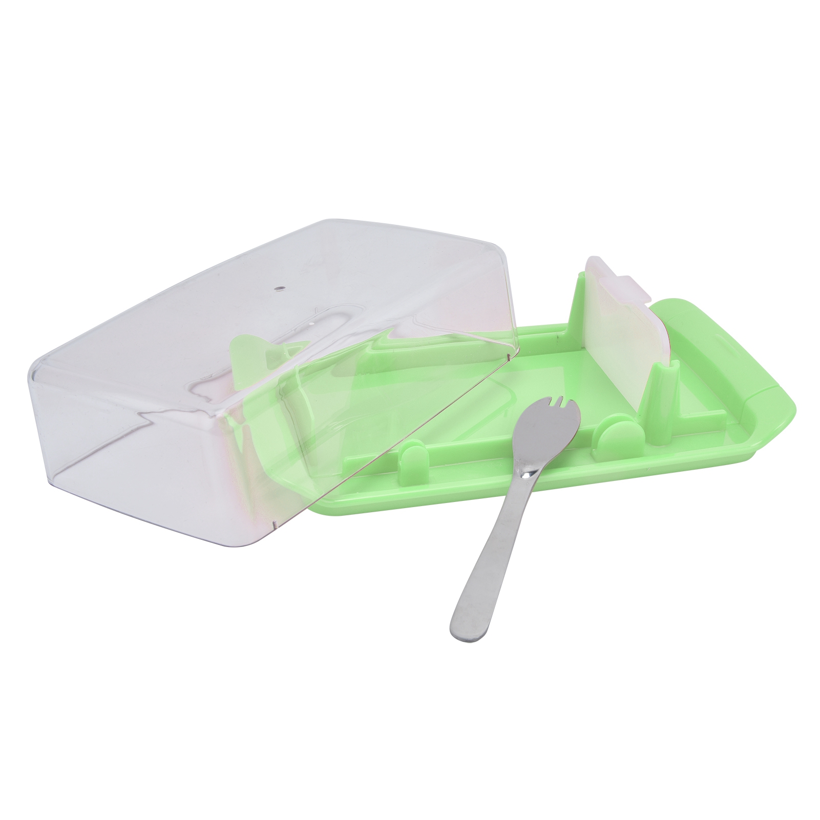 Rechteckige Butterschneidebox, Mehrzweck-aufbewahrungsbox Zur Frischhaltung Für Küche, Haushalt Und Restaurant (grün)